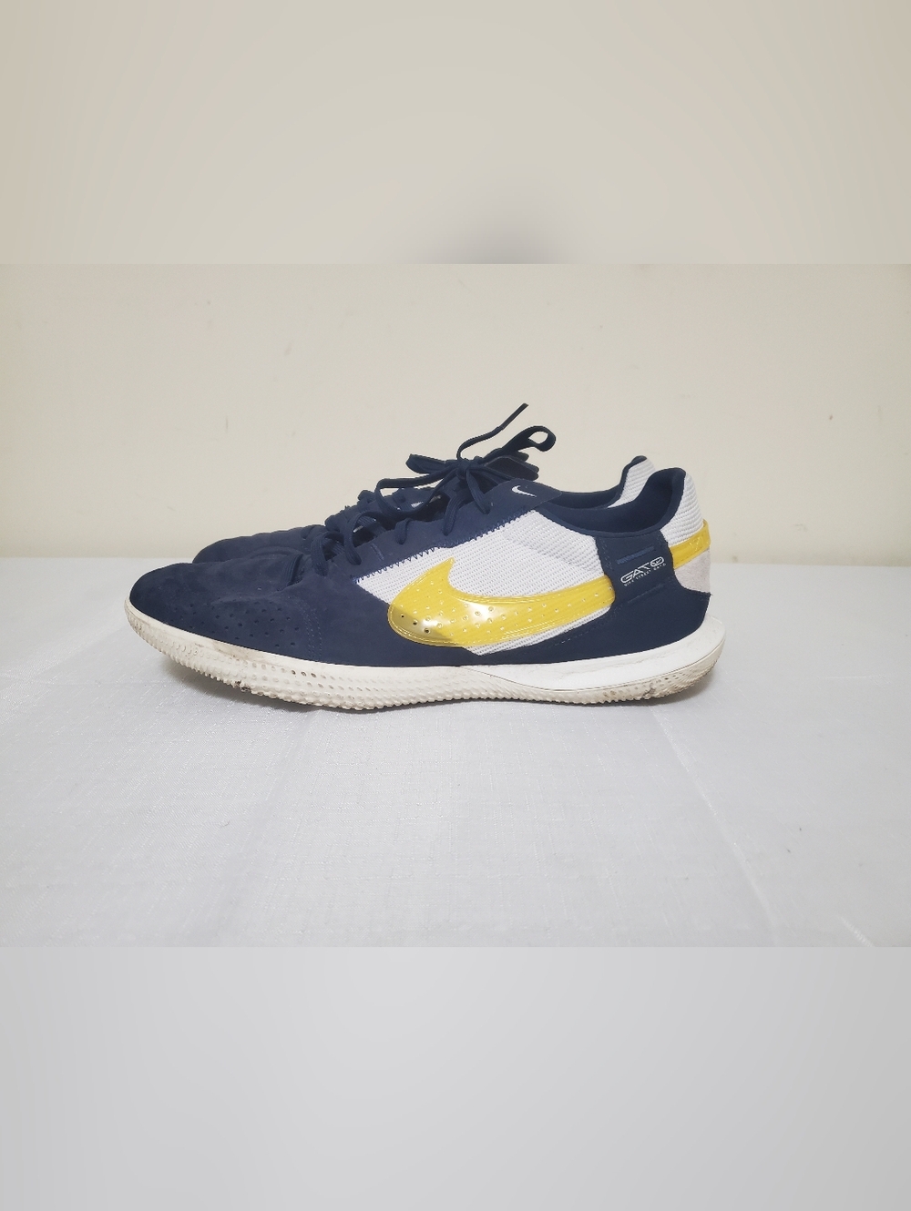 Nike Streetgato Indoor Soccer Cleats Navy Blue Siz 11.5 - Picture 7 of 7